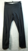 Fabletics Leggings Womens Size 4 Black Casual Flat Front Elastic Waist Pull On - £9.34 GBP