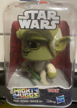 Star Wars Mighty Muggs Yoda Vinyl Figure 2017 Hasbro Sealed - £14.93 GBP