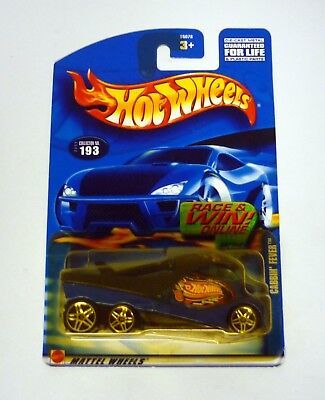 Hot Wheels Cabbin&#39; Fever #193 Blue Die-Cast Truck 2002 - $2.22