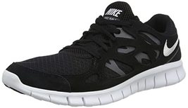 Nike Men&#39;s Free Run 2 Running 537732 004 Shoes, White/White-wash Teal, 8 - £66.50 GBP