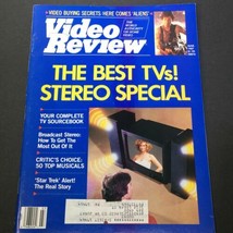 VTG Video Review Magazine March 1987 - &#39;Star Trek&#39; Alert The Real Story - £11.09 GBP