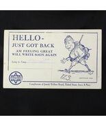 WW1 1919 US Army 378th Infantry Regiment Jewish Welfare Board Postcard K... - $493.28 MXN
