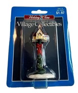 Village Collectibles by Holiday Time Figurine Accessory  MAILBOX CHURCH ... - £3.13 GBP