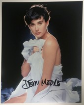 Demi Moore Autographed Glossy 8x10 Photo - £45.14 GBP