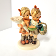GOING TO GRANDMA&#39;S Vtg Hummel Double Figurine 2 Girls TMK 3 #52/0 Origin... - $508.83 MXN