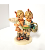 GOING TO GRANDMA&#39;S Vtg Hummel Double Figurine 2 Girls TMK 3 #52/0 Origin... - $508.83 MXN