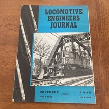 Locomotive Engineers Journal Combat Railroaders NOV 1946 Osh Kosh Carrhartt - £11.86 GBP