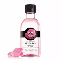 THE BODY SHOP British Rose Soap Free Shower Gel Body Wash Floral 8.4oz 250ml NeW - $29.21