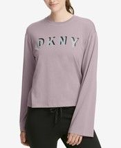 DKNY Sport Relaxed Logo Bell-Sleeve T-Shirt, Size:XS - £23.35 GBP