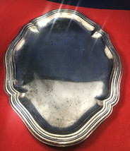 835 Silver Tray by Emil Hermann, Waldstetten Germany ca. 1921-1940 12.5”x9.25” - £375.42 GBP