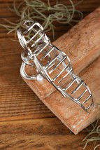 Silvery Pearl Decor Bow Knot Alloy Hair Claw Clip - $76.94 MXN
