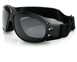 Balboa BCA001R Black Frame Cruiser Goggle - Anti-Fog Smoked Reflective Lens - $22.07