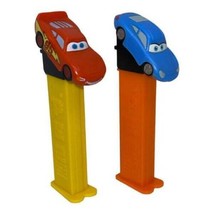 2 Pez Dispenser Disney Pixar Cars Lightning McQueen &amp; Sally - £6.40 GBP