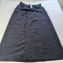 Jones New York Women's Black Wool Blend Front Pockets Size 8 image 12