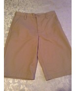 Old Navy shorts uniform Size 14 Regular khaki flat front Boys - $13.99