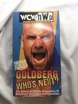 Goldberg Who&#39;s Next Wcw / Nwo Superstar Series Vhs Tape Wwe Wwf - £7.93 GBP