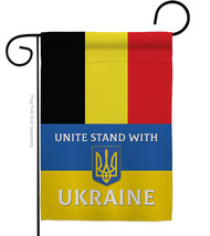 Germany Stand With Ukraine Garden Flag Cause 13 X18.5 Double-Sided House Banner - £15.96 GBP