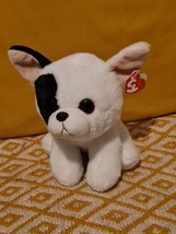 TY White Dog Plush Soft Toy 9&quot; - £10.82 GBP