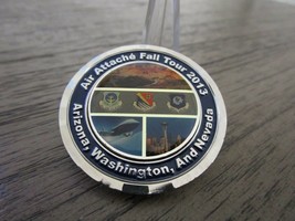 USAF 2013 Air Attache Fall Tour Air Force Warfare Center Challenge Coin #1475 - £8.13 GBP