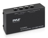 PYLE-PRO Compact Mini Hum Eliminator Box-2 Channel Passive Ground Loop I... - £21.83 GBP