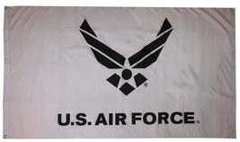 3x5 USAF U.S. Air Force Wings White Polyester Flag 3&#39;x5&#39; Banner grommets (RAM) - £8.64 GBP