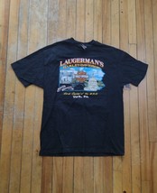 1998 Harley Davidson Laugerman’s York Pa. 90s T-shirt Motorcycle Biker S... - $18.49
