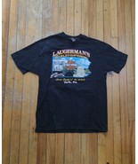 1998 Harley Davidson Laugerman’s York Pa. 90s T-shirt Motorcycle Biker S... - $352.68 MXN