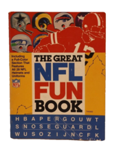 The Great NFL Fun Book Scholastic Book Football Facts 1978 Photos Puzzles READ - £6.22 GBP