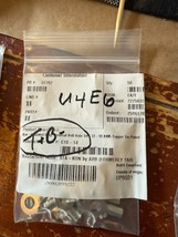NEW LOT of 40 STA-KON T&amp;B C10-14 Non-Insulated Ring Terminal Bolt Hole 1... - $47.48