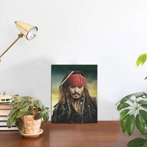 Jack Sparrow Pirate Caribbean Photo Panel for Table Shelf Top Display - $18.00