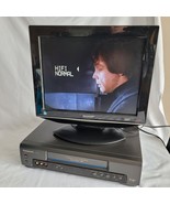 PANASONIC PV-7451 VHS VCR Player w/Remote Tested - Works PARTS ONLY See ... - £27.75 GBP