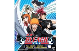 DVD Anime BLEACH Complete Set (1-366 End +The Movie 1-4 +2 Specials +Live Movie) - £88.69 GBP