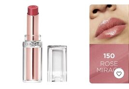 L'Oreal Glow Paradise Balm In Lipstick 150 Rose Mirage 0.1oz / 2.8g New - $7.14