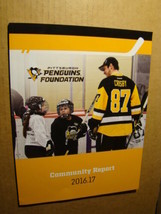Pittsburgh Penguins 2016 2017 Community Report Crosby Letang Malkin Magazine - £0.78 GBP