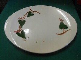 Great BLUE RIDGE Oval  PLATTER #13A....13.75&quot; x 11.75&quot; - £13.65 GBP