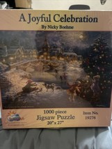 A JOYFUL CELEBRATION BY Nicky Boehme 1000 Piece Jigsaw Puzzle #19276 NEW... - $9.99