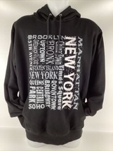 NGT New York Hoodie Men&#39;s Size Large L Soho Time Square Broadway Central... - $563.57 MXN