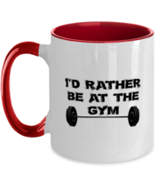Gym Mugs Rather Be At The Gym Red-2T-Mug - £14.11 GBP