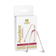 1 Pc Maharishi Ayurveda Ayurdent Tongue Cleaner, Copper, Free Ship - £12.49 GBP