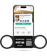 HeyBuddy™ Slide Series - QR Code Smart Pet Tags for Dogs &amp; Cats, Persona... - $28.06 CAD