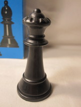 1974 Whitman Chess &amp; Checkers Set Game Piece: Black Queen Pawn - £1.18 GBP