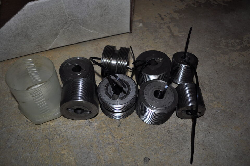 CJWinter Straight Thread Roll Tooling Pipe LOT M24 x 1.5 1-11 W6011I3 W6... - $151.99