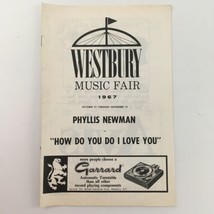 1967 Westbury Music Fair ‘How Do You Do I Love You’ by Phyllis Newman - £14.95 GBP