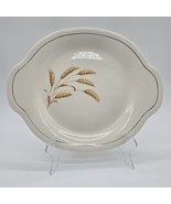 Edwin Knowles Golden Wheat Gold Harvest Platter 1940&#39;s 13.5inx10.75in - $49.49