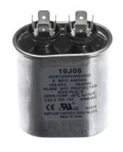 Lennox 19J06, HCKY050V440365Z, Capacitor, Run, 440 Volt, 5uF, Oval - $1,022.70 MXN