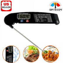 Instant Read Digital Electronic Kitchen Cooking Bbq Grill Food Meat Thermometer - £14.42 GBP