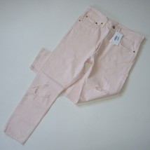 NWT Levi&#39;s 501 Skinny in Summer Charm Pink Heavyweight Rigid Crop Jeans 31 - £32.66 GBP