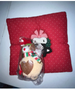 Christmas Tile Cow hanging wall fabric - $27.42 CAD