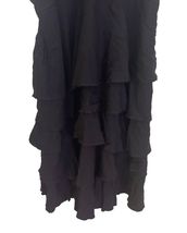 Authenticity Guarantee 
NWT Comme des Garcons BLACK Women Ruffle Dress Size S... image 11
