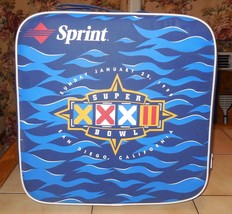 Vintage Super Bowl 32 XXXII SGA Seat Cushion Packers Broncos 1998 San Diego - $34.95